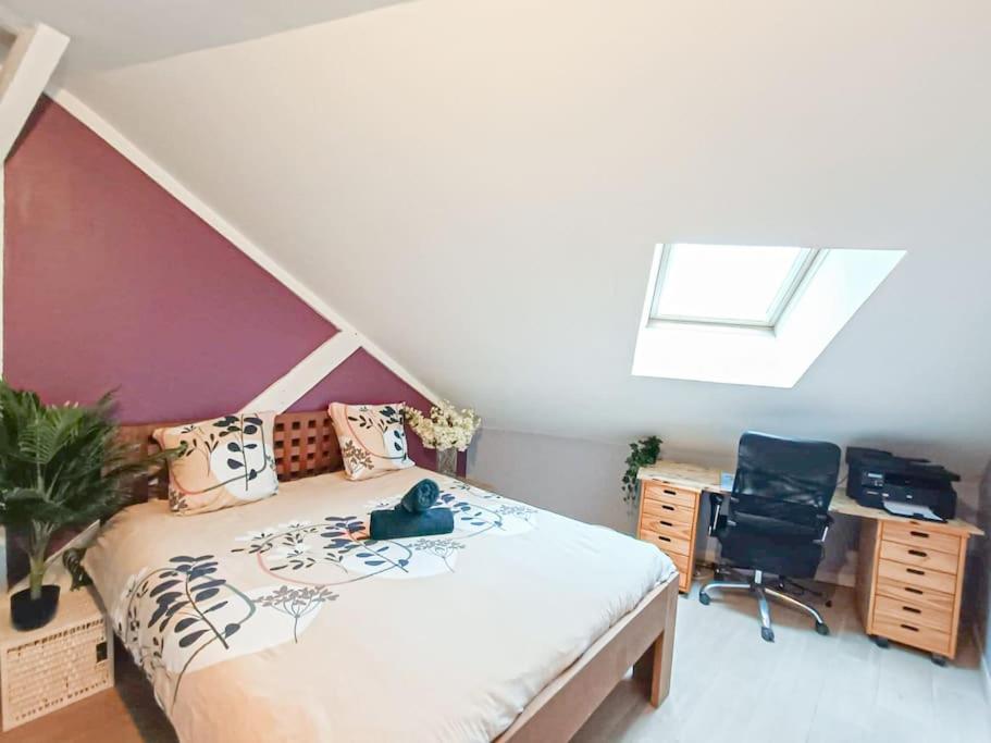 Cosy Pyrenees - 2Ch - Vue Sur Le Chateau & Garage 波城 外观 照片